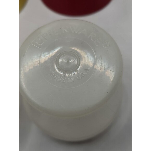 Tupperware Ketchup Mustard Hourglass Pump Dispenser Container #871-10 Vtg - Picture 7 of 15